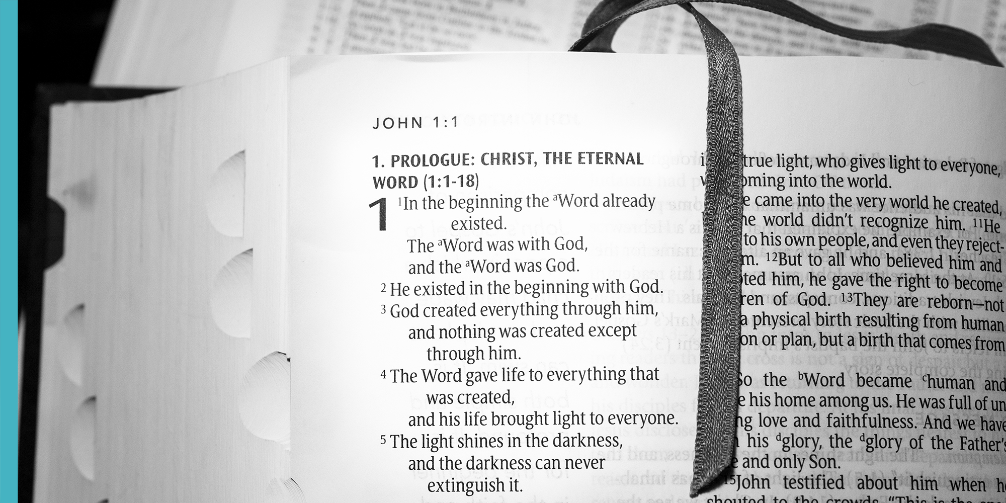 John 1:1, The Holy Bible